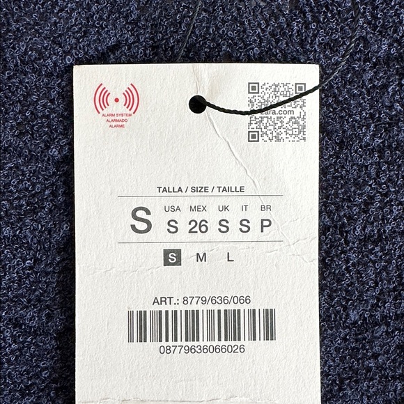 Zara Contrast Ruffle Top - Picture 9 of 9